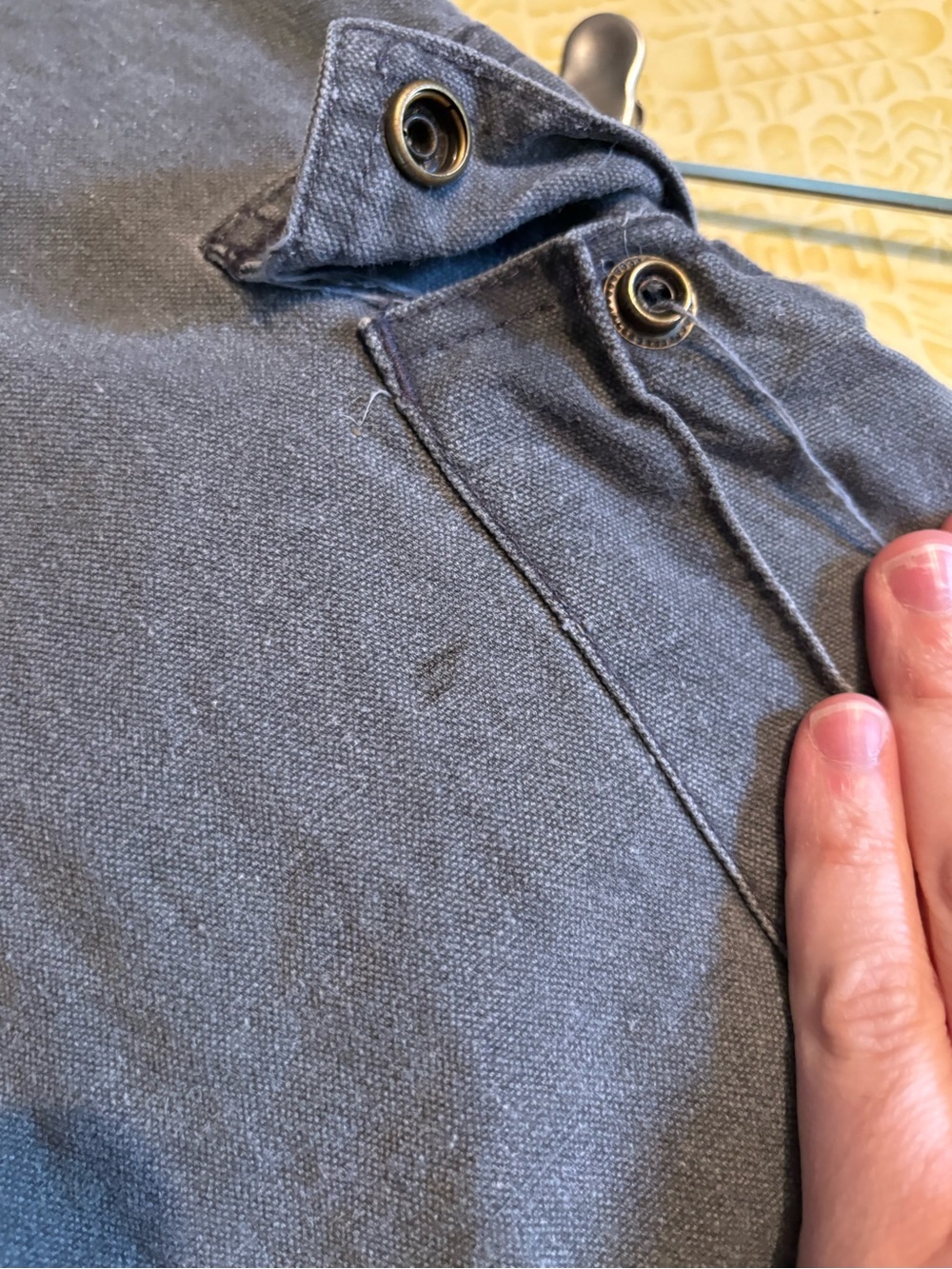 Vintage Gray Cargo Utility Pants with Multiple Pockets - Picture 9 of 11
